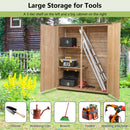 2-Door Waterproof Lockable Outdoor Storage Shed