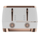 Beko Cosmopolis 4 Slice Retro Toaster - White