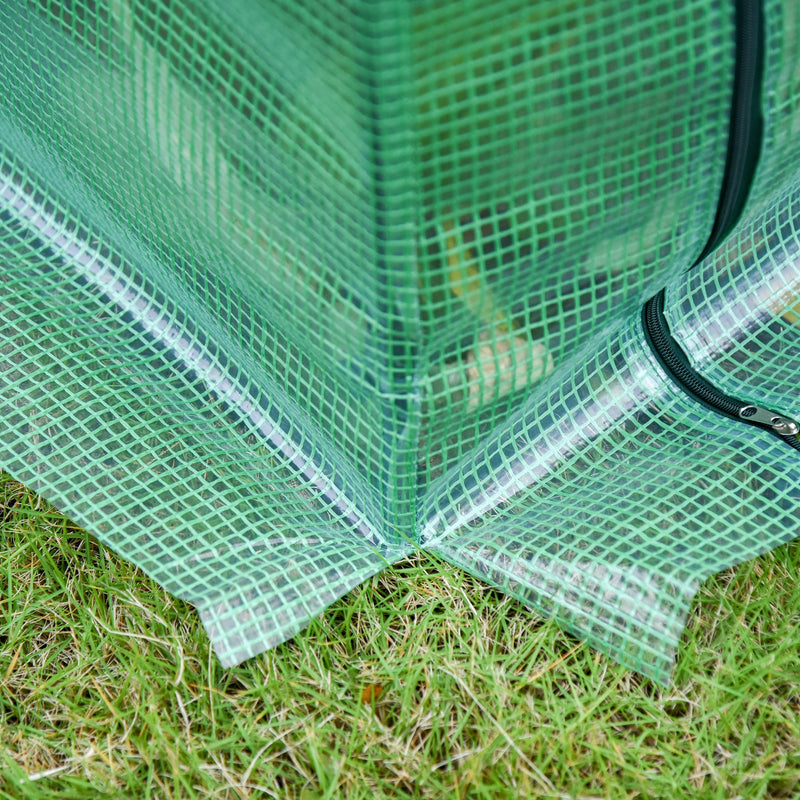 Outsunny Mini Greenhouse 100 x 50 x 150cm - Green
