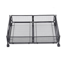 Lifeideas Metal Underbed Wheeled Storage Container