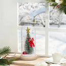 Lifeideas LED Glass Dome Christmas Tree Tabletop Ornament