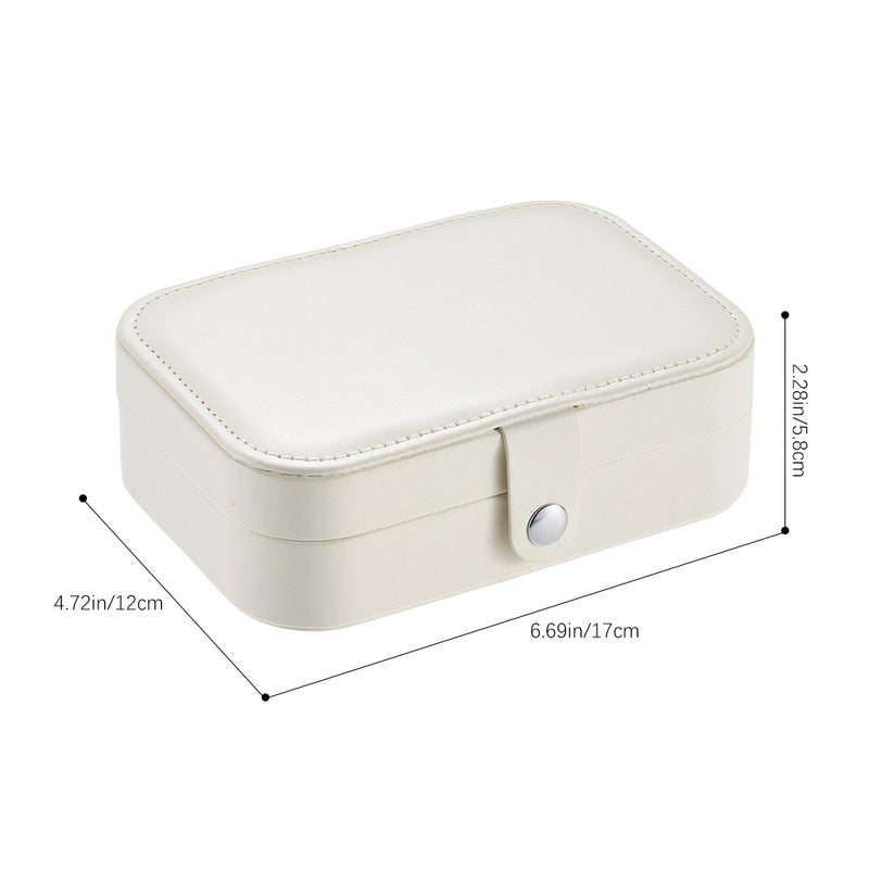 Sheonly Portable PU Leather Jewellery Box