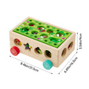 Livingandhome Montessori Toy Wooden Building Blocks