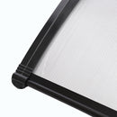 Garden Sanctuary Window Door Awning Canopy with Brackets