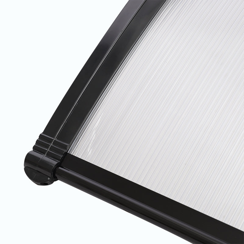 Garden Sanctuary Window Door Awning Canopy with Brackets