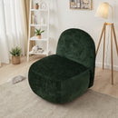 Modern Chenille Upholstered Lounge Chair