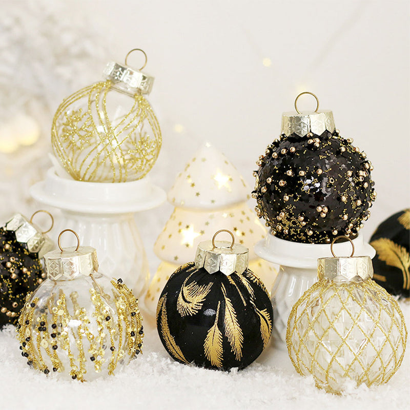 Lifeideas 25Pcs Christmas Ball Ornament Set