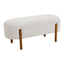 Livingandhome Contemporary Upholstered Bench