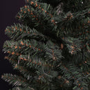 6.5ft (2m) Pencil Style Slim Artificial Christmas Tree in Green