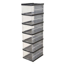 Livingandhome Compact Foldable Shoe Storage Unit