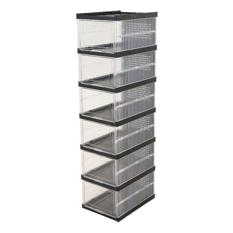 Livingandhome Compact Foldable Shoe Storage Unit