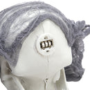 Halloween Hanging Skull with Glowing Eyes