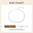 Modishion Adjustable Metal O-ring Waist Chain