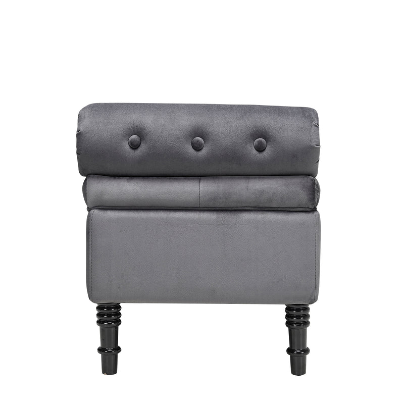 Livingandhome Flip Top Storage Bench with Side Arms