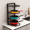 Lifeideas 4-Tier Adjustable Kitchen Organizer Rack for Pot Pan
