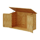 Breeins Outdoor Wood Storage Shed For Bicycle