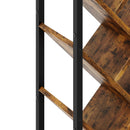 Livingandhome 9-Tier Floor Standing Tree Bookshelf Storage Rack