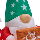 Lifeideas 2.1M Inflatable Christmas Gnome Gonk Decoration