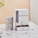 Sheonly Free Standing Faux Leather Jewellery Box