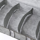 Lifeideas Non-Woven Fabric Underbed Storage Bag with Handles and Zipper