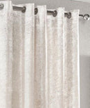 Crushed Velvet Lined Ring Top Curtains