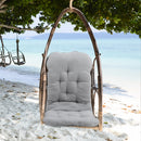 Breeins Rocking Chair Tufted Seat Pad Non-Slip Seat Cushion