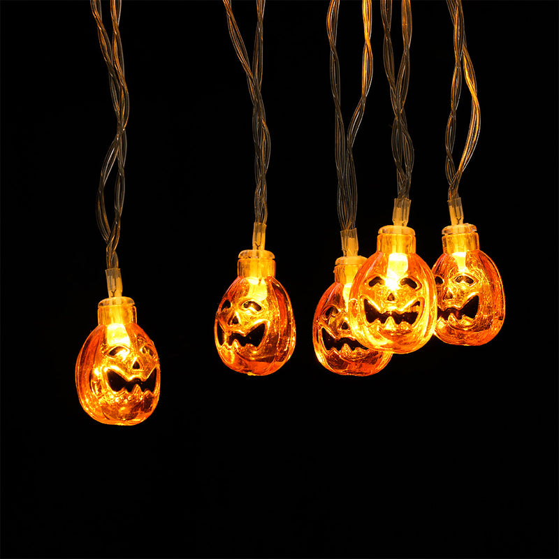 Spooky Pumpkin LED String Lights Decoration