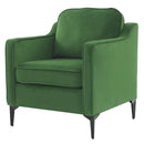 Livingandhome Fleece Upholstered Single Armchair