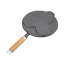 Breeins 3-Hole Cast Iron Frying Pan