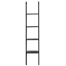 Cottonfy UK Slim Wooden Ladder Wall Shelf