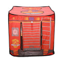Kidkid Fire Engine-Themed Play Tent with 2 Top Openings