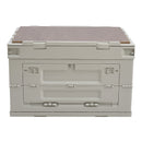 Livingandhome 60L Collapsible 3-Door Storage Box Outdoor Camping Table