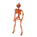 Creepy Posable Pumpkin Skeleton