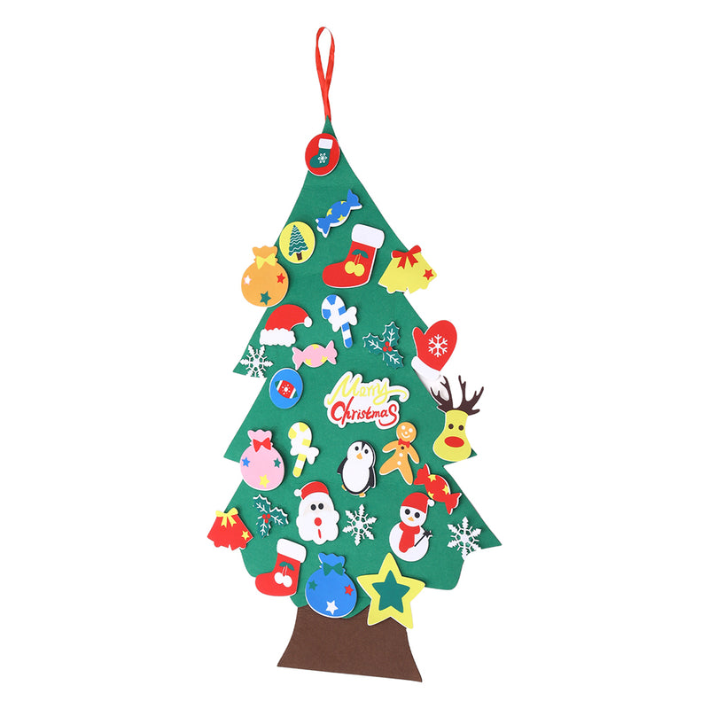 Lifeideas DIY Felt Christmas Tree with Removable Ornaments for Kids