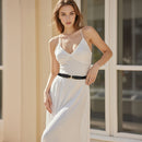 Modishion Stretchy Fashion Waist Belt with Bow Buckle