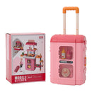 Kidkid 49Pcs 3-in-1 Pretend Kitchen Suitcase Playset