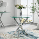 Livingandhome Minimalist Tempered Glass Coffee Table