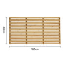 Breeins Rustic Pine Garden Fence Gate