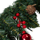 Lifeideas 270cm Artificial Christmas Garland Decorations with Lights