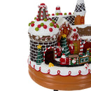 Lifeideas Christmas Castle Music Box Ornament