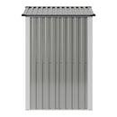 Breeins 4 x 3ft/5 x 3ft Metal Garden Storage Shed with Lockable Door