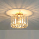 Livingandhome Crystal Mount Ceiling Light