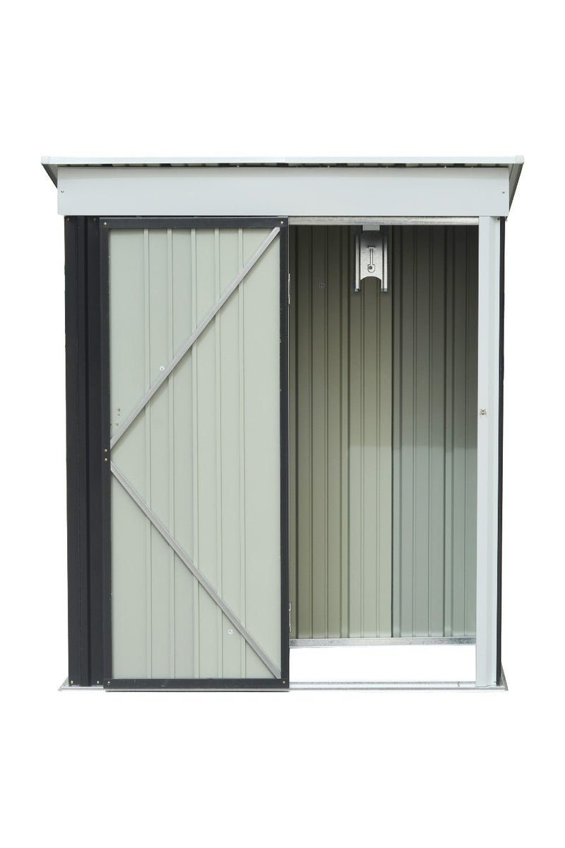 Garden Sanctuary 3X5 Storage Shed with Shelves