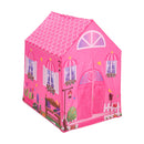 Livingandhome Girls Play Tent Pink Princess Castle Portable Playhouse