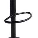 Livingandhome 2 Pcs Faux Leather Height Adjustable Bar Stool