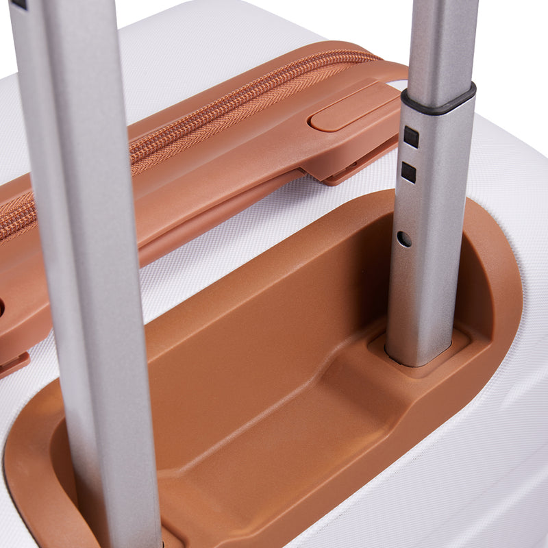 Livingandhome 4PCS Lockable Travel Suitcase Set