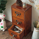 Lifeideas Retro Wooden Drawer Organzier Box