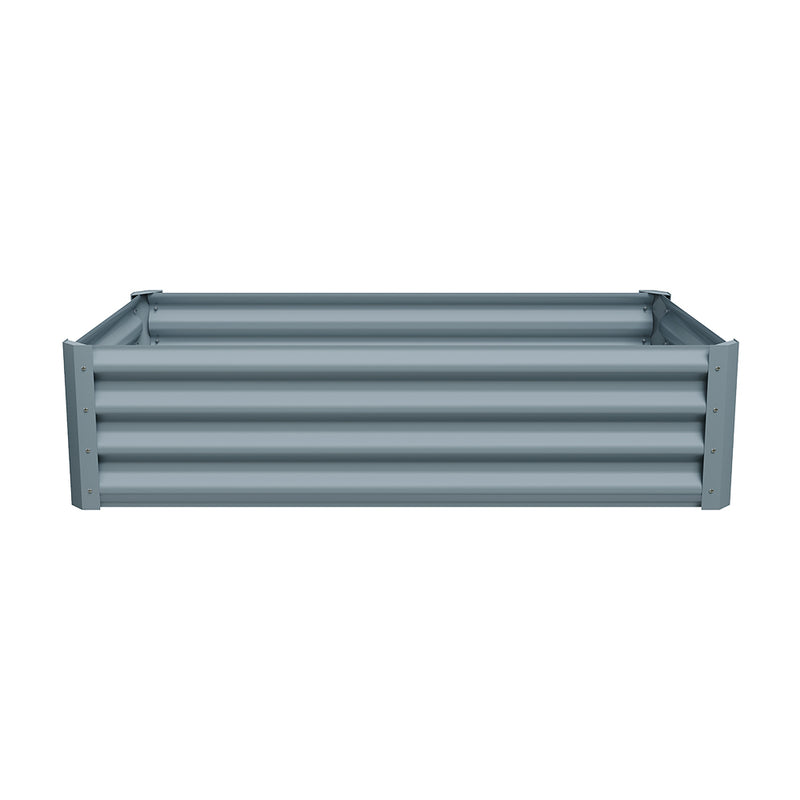 Breeins Outdoor Galvanized Steel Garden Bed