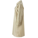 Relaxed Fit Khaki Trench Coat