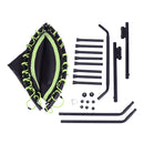 Lifeideas 48in Bungee Cords Foldable Round Trampoline with Adjustable U-Handle Bar